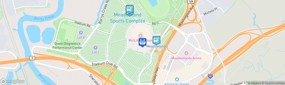 Carte MetLife Stadium